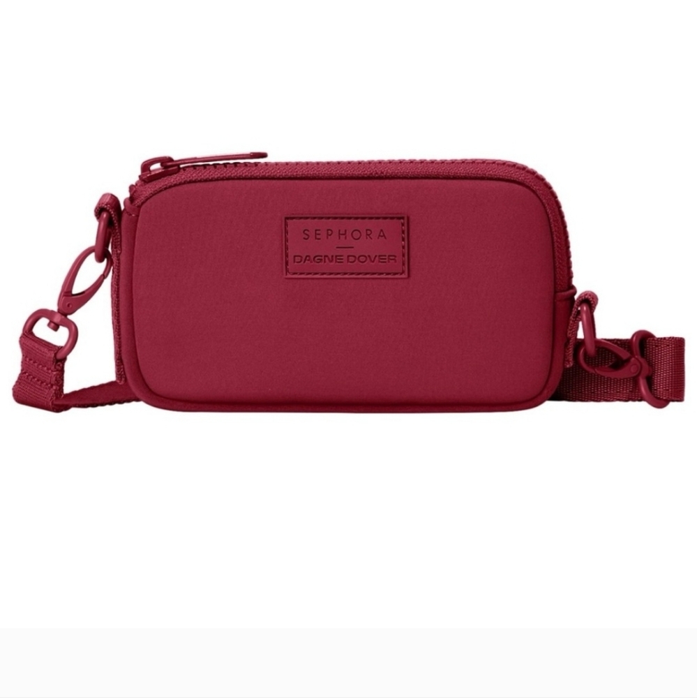 NIB Dagne Dover Burgundy Crossbody Bag